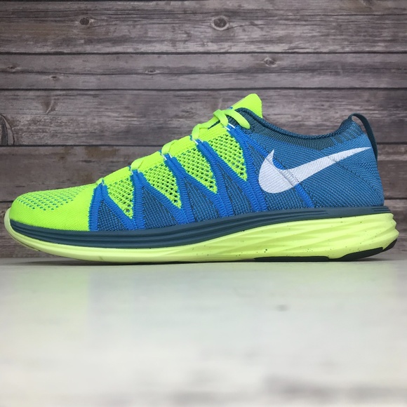 Nike Flyknit Lunar 2 Running Jogging Athletic Shoe - Picture 3 of 9